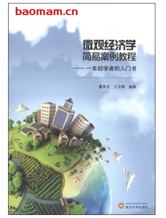 微观经济学简易案例教程:一本初学者的入门书_pdf电子书_作者: 董彦龙 电子书 第1张-7B4电子书 微观经济学简易案例教程:一本初学者的入门书_pdf电子书_作者: 董彦龙