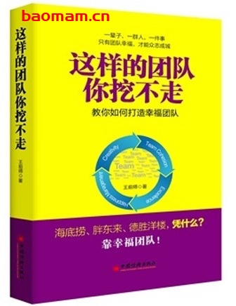 这样的团队你挖不走:教你如何打造幸福团队_pdf电子书_ 电子书 第1张-7B4电子书 这样的团队你挖不走:教你如何打造幸福团队_pdf电子书_