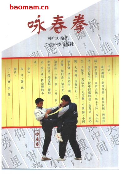 咏春拳-作者:韩广玖-PDF电子书 兴趣爱好 第1张-7B4电子书 咏春拳-作者:韩广玖-PDF电子书