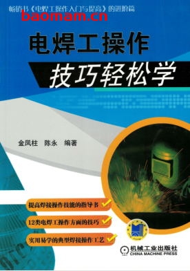 电焊工操作技巧轻松学-作者: 金凤柱/陈永-PDF电子书 工业技术 第1张-7B4电子书 电焊工操作技巧轻松学-作者: 金凤柱/陈永-PDF电子书