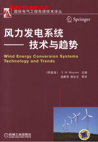 风力发电系统——技术与趋势-Wind Energy Conversion Systems: Technology and Trends (Green Energy and Technology)-作者： (阿联酋)S.M. Muyeen-PDF电子书