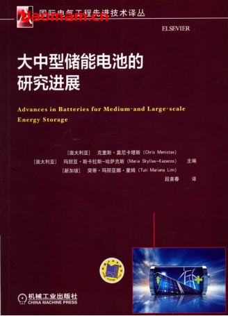 大中型储能电池的研究进展-作者: 克里斯·莫尼卡塔斯-PDF电子书 工业技术 第1张-7B4电子书 大中型储能电池的研究进展-作者: 克里斯·莫尼卡塔斯-PDF电子书