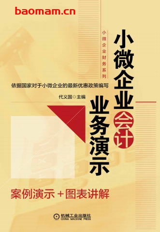 小微企业会计业务演示-作者: 代义国-PDF电子书 电子书 第1张-7B4电子书 小微企业会计业务演示-作者: 代义国-PDF电子书