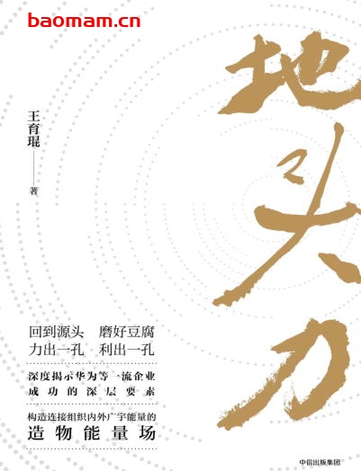 地头力-作者:王育琨-PDF电子书 电子书 第1张-7B4电子书 地头力-作者:王育琨-PDF电子书