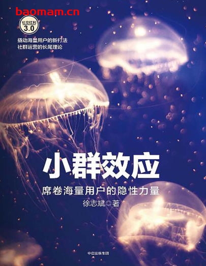 小群效应:席卷海量用户的隐性力量-作者: 徐志斌-PDF电子书 电子书 第1张-7B4电子书 小群效应:席卷海量用户的隐性力量-作者: 徐志斌-PDF电子书