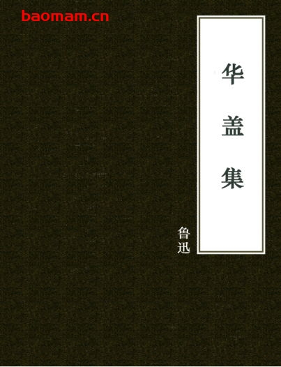 华盖集-PDF电子书 电子书 第1张-7B4电子书 华盖集-PDF电子书