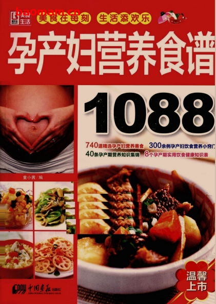 孕产妇营养食谱1088-作者: 童小茜 编-PDF电子书