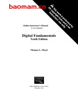 数字基础(第8版)(英文)答案-PDF电子书 学习教育 第1张-7B4电子书 数字基础(第8版)(英文)答案-PDF电子书