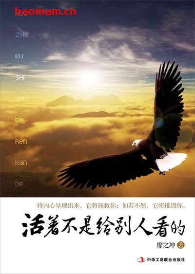 活着不是给别人看的-作者: 廖之坤-PDF电子书 成功励志 第1张-7B4电子书 活着不是给别人看的-作者: 廖之坤-PDF电子书
