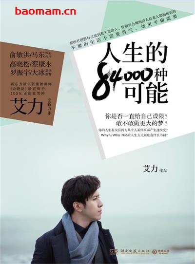 人生的84000种可能-作者: 艾力-PDF电子书