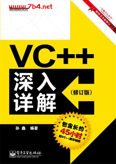 VC++深入详解-作者:孙鑫-PDF电子书 网络科技 第1张-7B4电子书 VC++深入详解-作者:孙鑫-PDF电子书