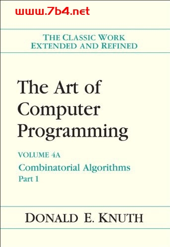 The Art of Computer Programming, Volume 4A Combinatorial Algorithms, Part 1 网络科技 第1张-7B4电子书 The Art of Computer Programming, Volume 4A Combinatorial Algorithms, Part 1