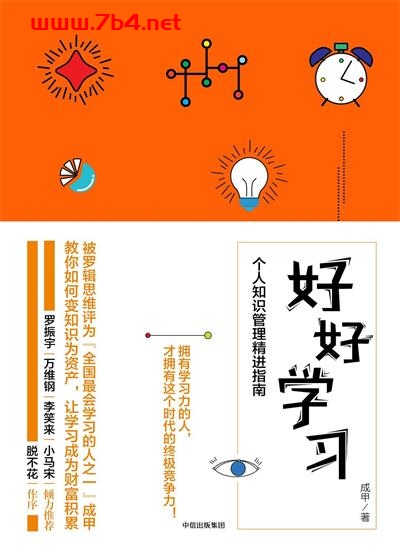 好好学习：个人知识管理精进指南-作者: 成甲-PDF电子书