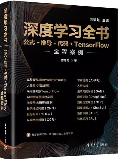 深度学习全书——公式+推导+代码+TensorFlow全程案例-作者: 陈昭明,洪锦魁-PDF电子书 网络科技 第1张-7B4电子书 深度学习全书——公式+推导+代码+TensorFlow全程案例-作者: 陈昭明,洪锦魁-PDF电子书
