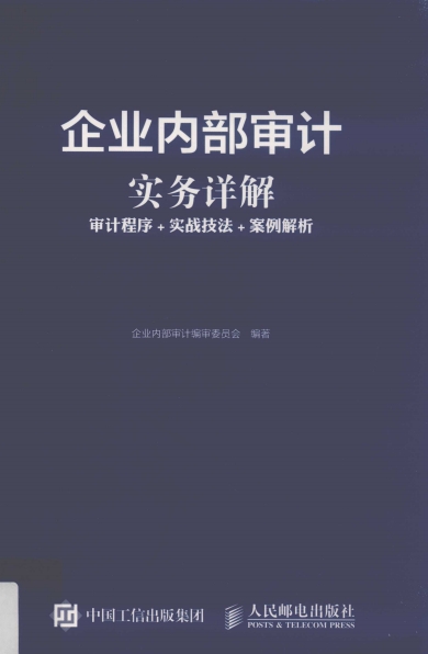 企业内部审计实务详解 审计程序+实战技法+案例解析-作 者:审委员会、企业内部审计-PDF电子书