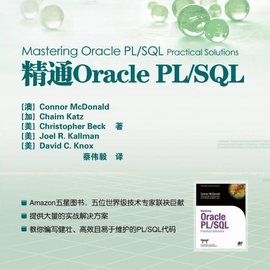 精通Oracle PL/SQL_作者: [澳] Connor McDonald / [加] Chaim Katz / [美] Christopher Beck / [美] Joel R. Kallman / [美] David C. Knox