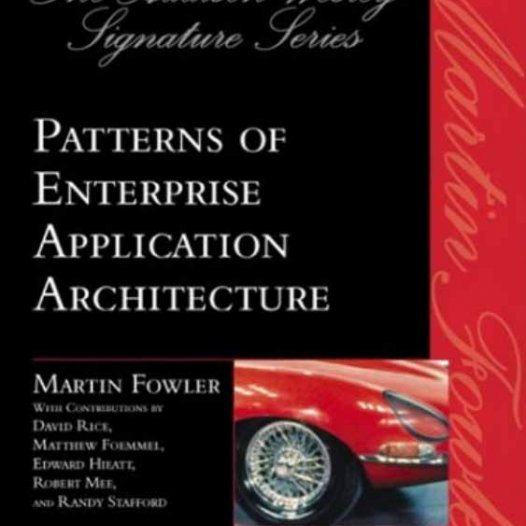 企业应用架构模式（英文版）_作者:  [美] Martin Fowler